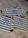 Pure vibe long sleeve stripe